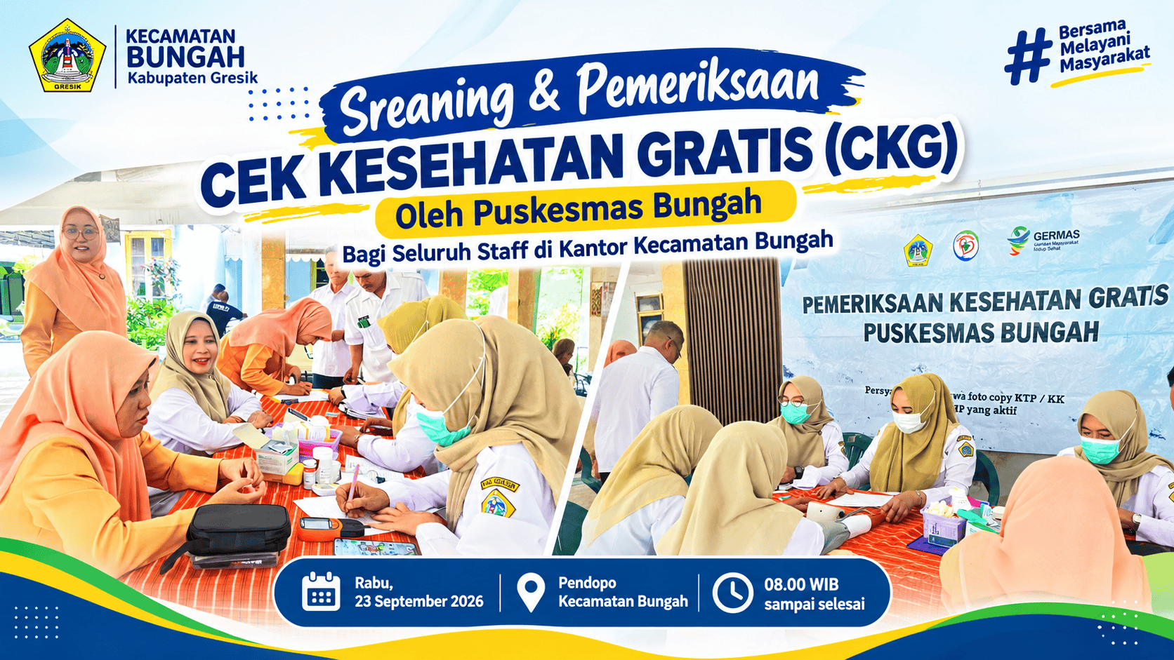 puskesmas-bungah-gelar-screening-dan-cek-kesehatan-gratis-bagi-staf-kecamatan-bungah